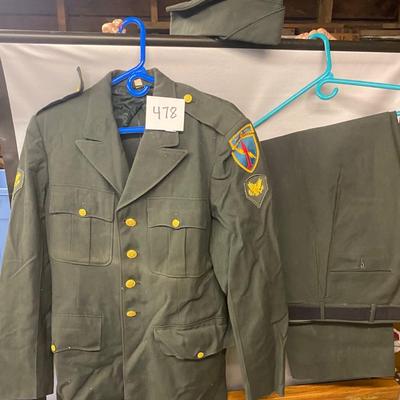 Vintage Army Coat and Pants