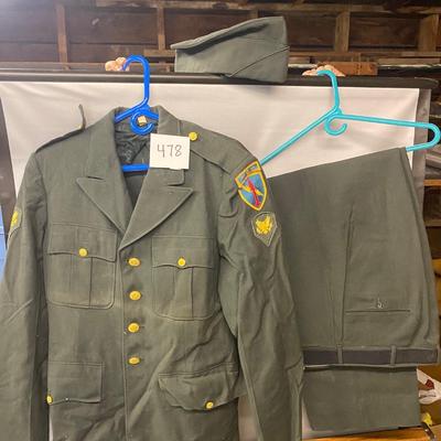 Vintage Army Coat and Pants