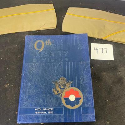 1957 Infantry Book and Hats