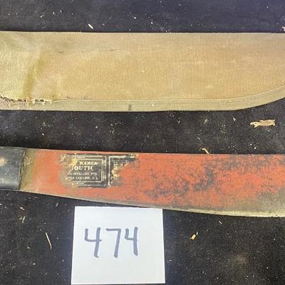 Vintage Herramientas Machete