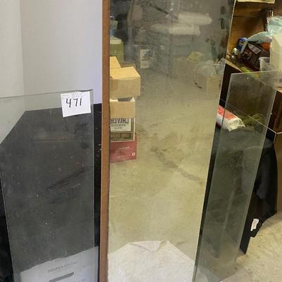 Vintage Glass and Mirror