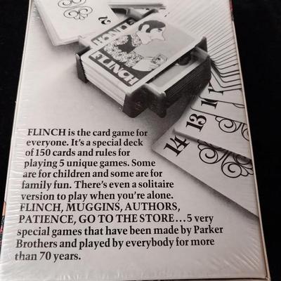 SEALED 1976 FLINCH GAME, SHAKE WORDS AND QU BILA GAMES
