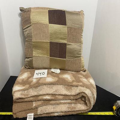 Throw and Pillow