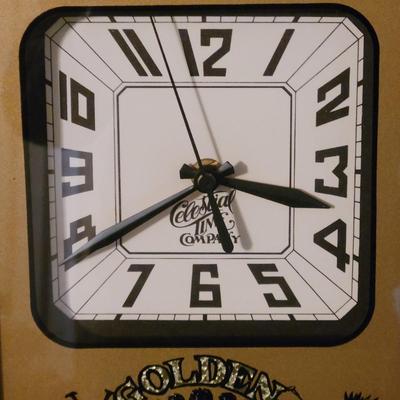 The Tinder Box Golden Anniversary Clock (DR-DW)