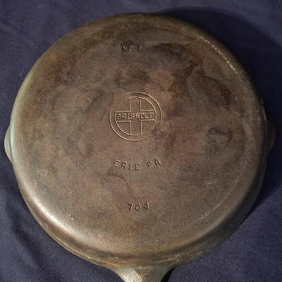Griswold Cast Iron Skillets (DR-DW)