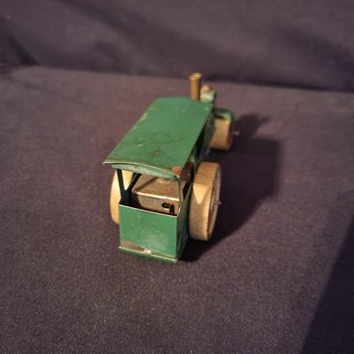 Dinky 533 Cement Wagon and Tri-Ang Minic Steam Roller (DR-DW)
