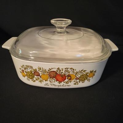 Trio of Corning Ware Spice of Life Dishes (DR-DW)