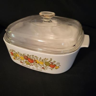 Trio of Corning Ware Spice of Life Dishes (DR-DW)