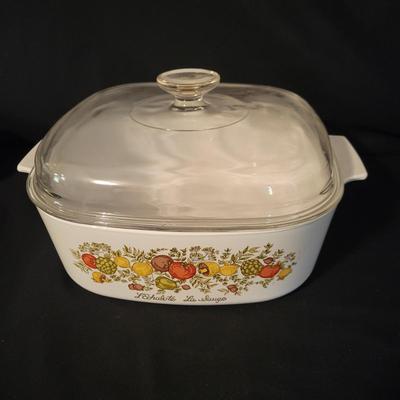 Trio of Corning Ware Spice of Life Dishes (DR-DW)