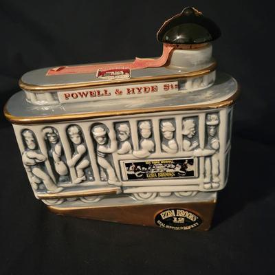 Avon Orient Express Beer Stein & an Ezra Bros Ceramic Whiskey Container (LR-DW)