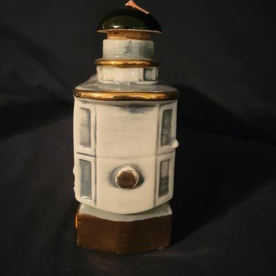 Avon Orient Express Beer Stein & an Ezra Bros Ceramic Whiskey Container (LR-DW)