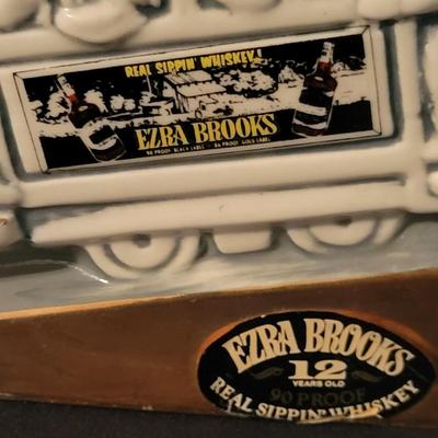 Avon Orient Express Beer Stein & an Ezra Bros Ceramic Whiskey Container (LR-DW)