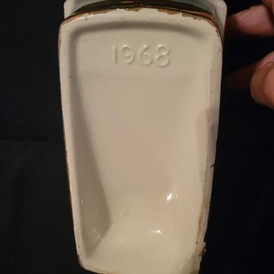 Avon Orient Express Beer Stein & an Ezra Bros Ceramic Whiskey Container (LR-DW)