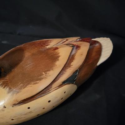 Carved Ducks and a Goose by Rebecca Barker (LR-DW)