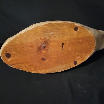 Carved Ducks and a Goose by Rebecca Barker (LR-DW)