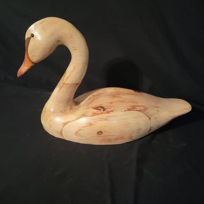 Carved Ducks and a Goose by Rebecca Barker (LR-DW)