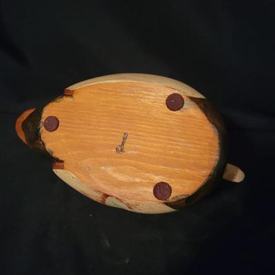Carved Ducks and a Goose by Rebecca Barker (LR-DW)
