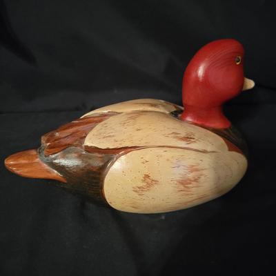 Carved Ducks and a Goose by Rebecca Barker (LR-DW)