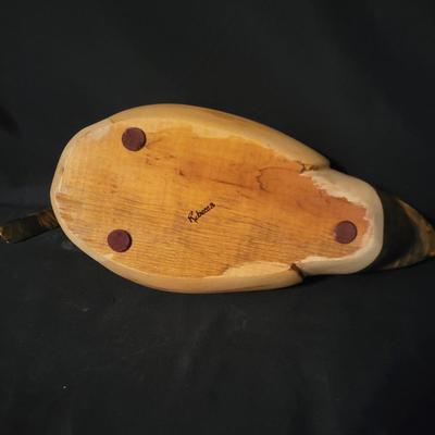Carved Ducks and a Goose by Rebecca Barker (LR-DW)