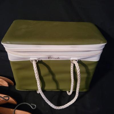 Travel Souvenirs: Wood Hangers, Cooler, & Art (LR-DW)