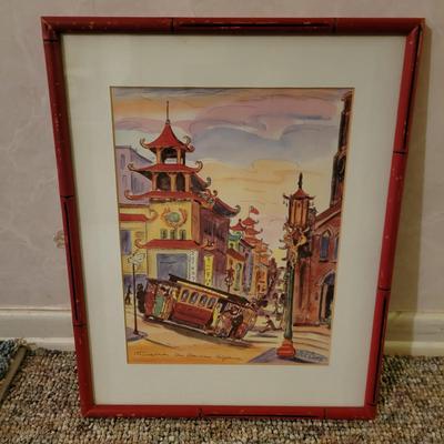 Travel Souvenirs: Wood Hangers, Cooler, & Art (LR-DW)