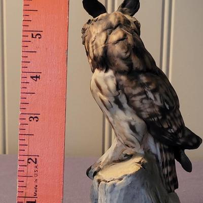 Tay Handpainted Italian Great Horned Owl