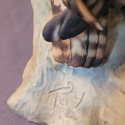 Tay Handpainted Italian Great Horned Owl