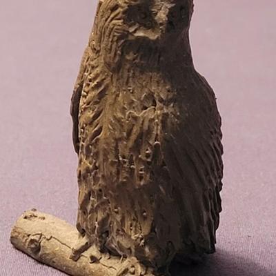 Small Great Horned Owl Figurine