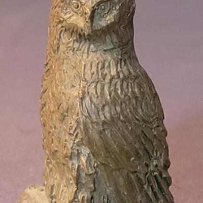 Small Great Horned Owl Figurine