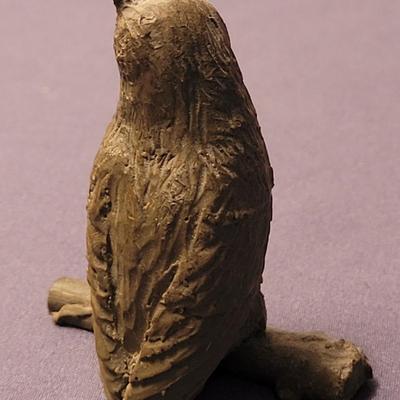 Small Great Horned Owl Figurine