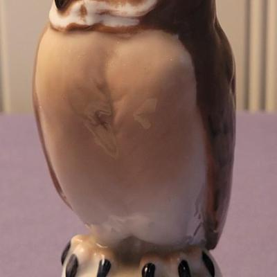 1970 Danish Copenhagen Bing & Grondahl Porcelain Great Horned Owl