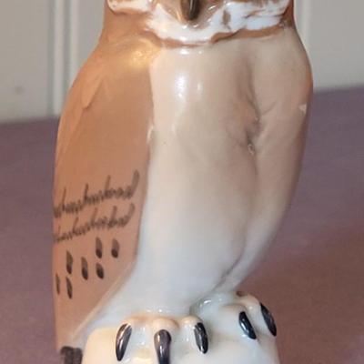 1970 Danish Copenhagen Bing & Grondahl Porcelain Great Horned Owl
