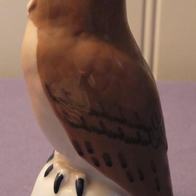 1970 Danish Copenhagen Bing & Grondahl Porcelain Great Horned Owl