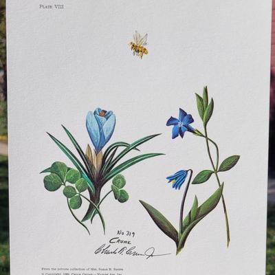 Signed Charles Crume Jr. Plate 8 Lithograph