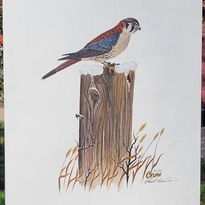 Signed Charles Crume Jr. -Plate 12- Lithograph