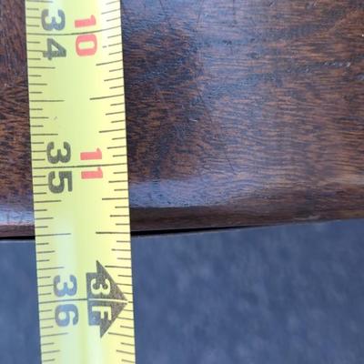 Antique/Vintage Korean Hibachi Coffee Table with 3 Drawers and 3 Copper Trays