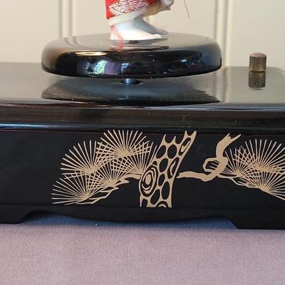 Japanese Mother & Child Music Box