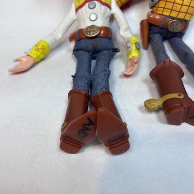 Disney Pixar Toy Story Woody and Jesse Pull String Talking Plush Dolls