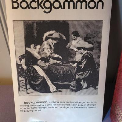 Vintage Backgammon Set