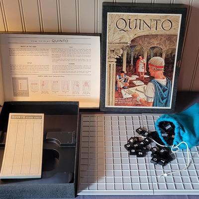 Vintage Quinto Board Game