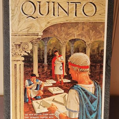 Vintage Quinto Board Game