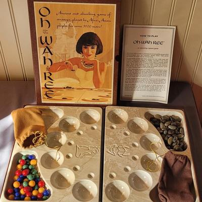 Vintage Oh Wah Ree Board Game