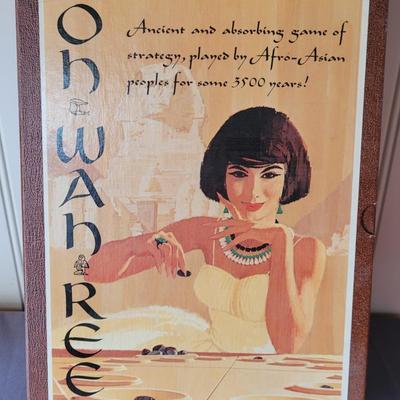 Vintage Oh Wah Ree Board Game
