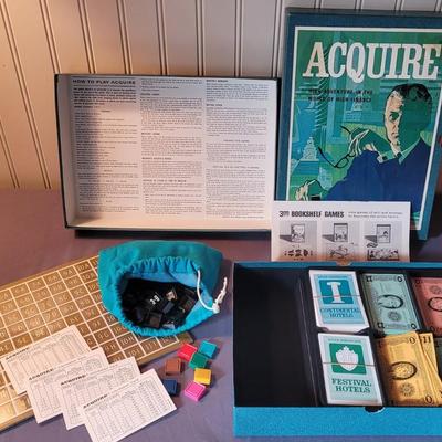 Vintage Acquire Board Game