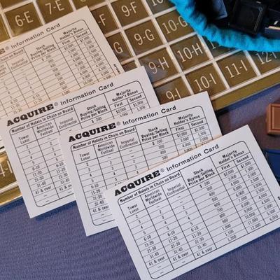 Vintage Acquire Board Game