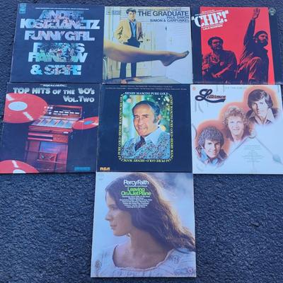 Vintage Mixed Album Lot including Simon & Garfunkel