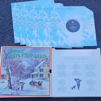 Vintage Reader's Digest 'Have a Merry Christmas' 5 Record Set