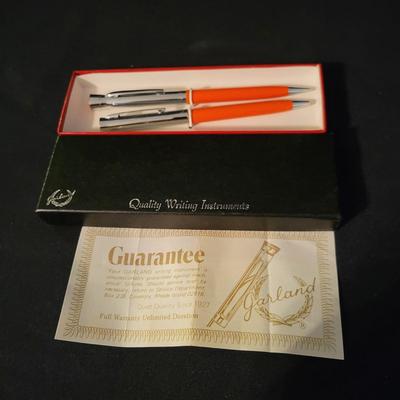 Pulsar Men's Watch, Pens, and a Brass Pocket Change Bowl (DR-DW)