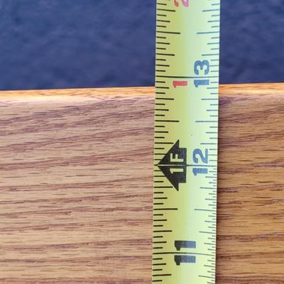 Vintage White Clad Oak Side Table #2