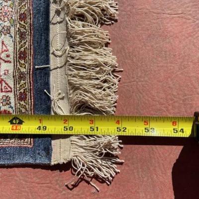 Antique Turkish Double Knotted Dowry Rug